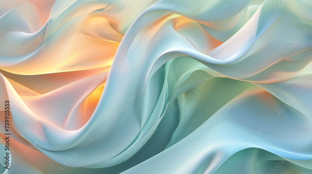 Jasmine leaves in a close-up breeze, warmth entwined with frosty whispers: hot and cold fluidity.