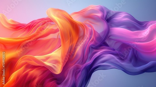 colorful energy ripple effect. abstract background