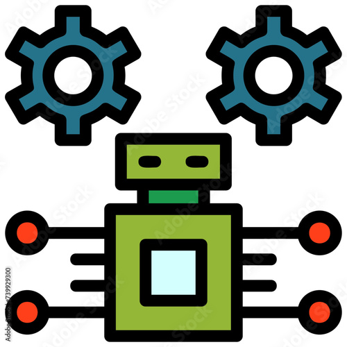 Robotic Process Automation Icon