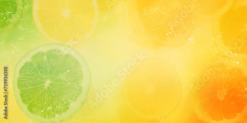  Orange lemon lime and grapefruit yellow tone background and wallpaper 