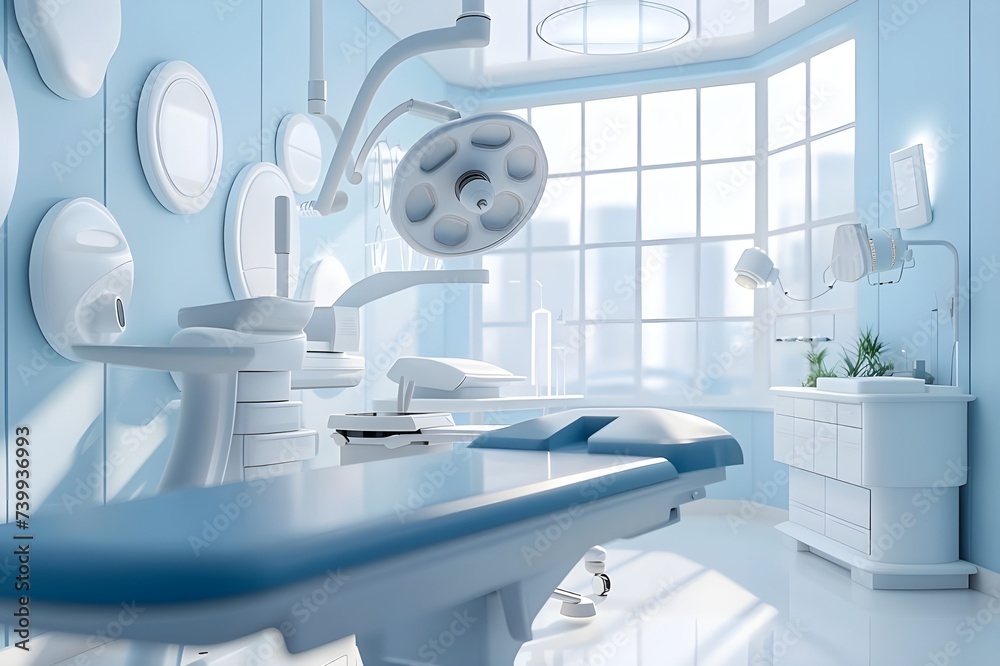 interior of a dentist
