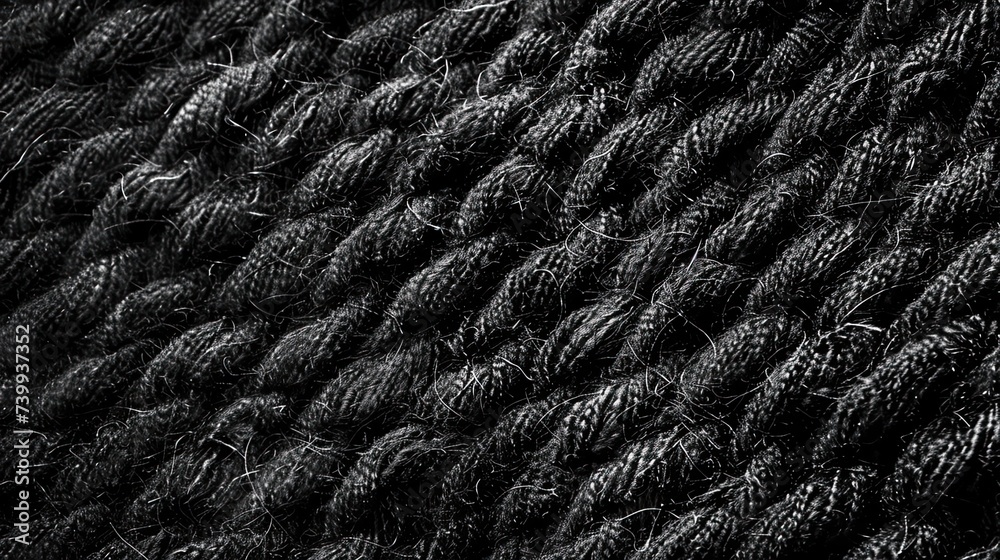 realistic rug texture, veiwd from above, realistic, black background, black & white Sci-Fi themed pattern, minimalistc, texture realistic rug texture, veiwd from above, realistic, black background, black & white Sci-Fi themed pattern, minimalistc, texture