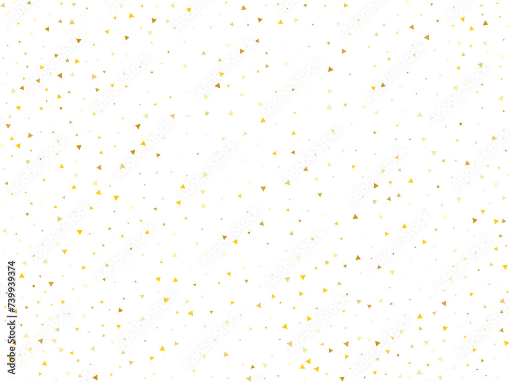 Father Day Golden Triangle Confetti
