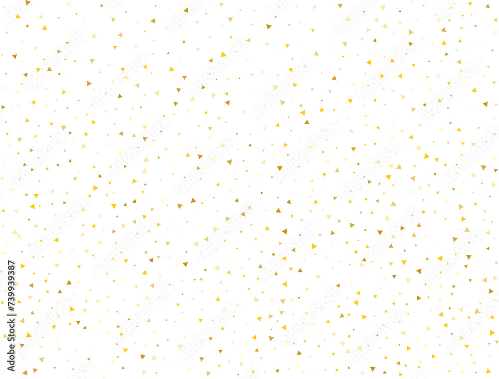 Father Day Golden Triangle Confetti Father Day Golden Triangle Confetti