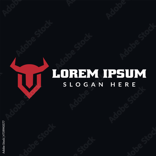 viking logo icon vector illustration