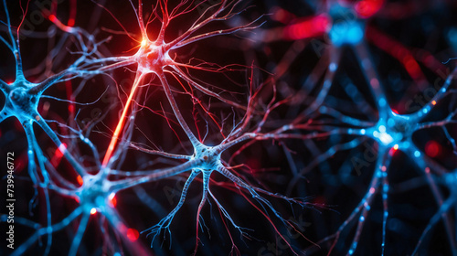 Exploring Neuronal Dynamics: Insights into Action Potentials, Neurotransmission, and Brain Activity © MuseColor