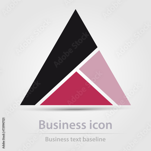 Originally designed vector  color business or company logo