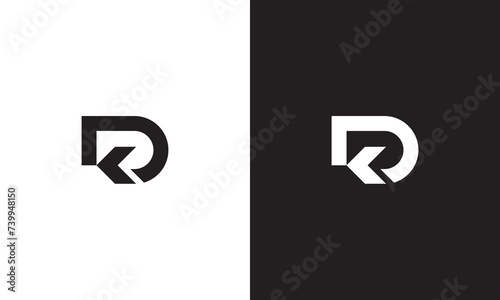 DK logo, monogram unique logo, black and white logo, premium elegant logo, letter DK Vector minimalist photo