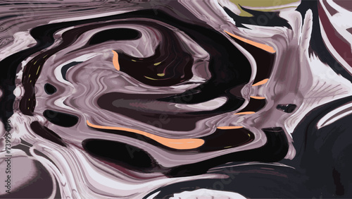 Abstract fluid colorful interference dark liquid wallpaper | Seamless marble texture, abstract liquid background | Modern abstract liquid background color fluid wallpaper | Cool and warm color liquid