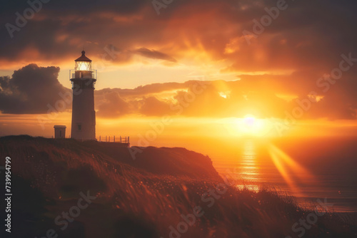 Sunset at Lighthouse.