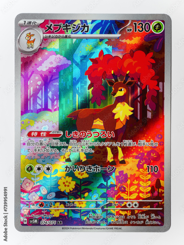 Hamburg, Germany 02192024 photo of the Japanese pokemon illustration