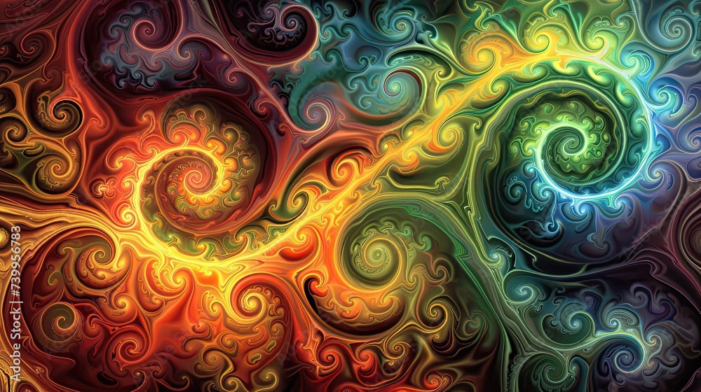 total chaos, vibrant colours total chaos, vibrant colours