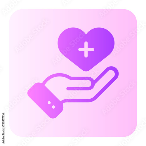 therapy gradient icon