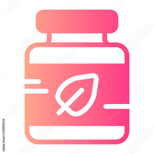 homeopathy gradient icon photo