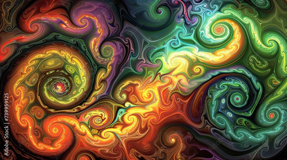 total chaos, vibrant colours total chaos, vibrant colours