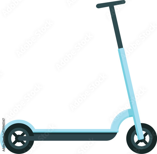 Public scooter rent icon cartoon vector. Traffic drive. City travel charge
