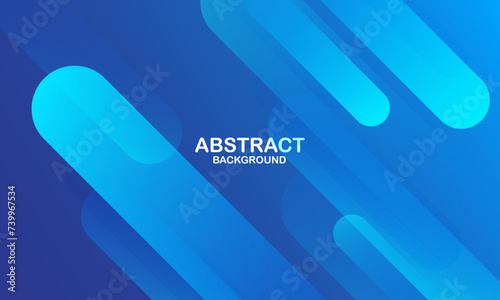 Abstract blue background with lines. Eps10 vector