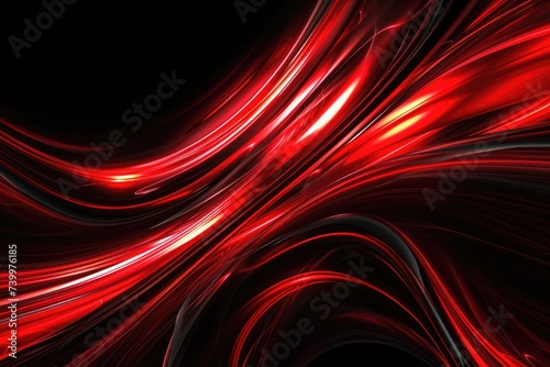 Red and Black Abstract Background: Modern Artistic Design with Bright Colors