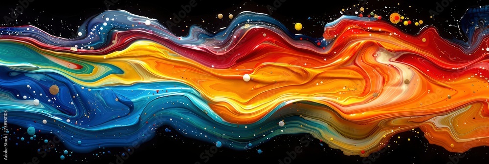 Artistic marbling pattern with fluid swirls and colors, Background Image, Background For Banner Artistic marbling pattern with fluid swirls and colors, Background Image, Background For Banner