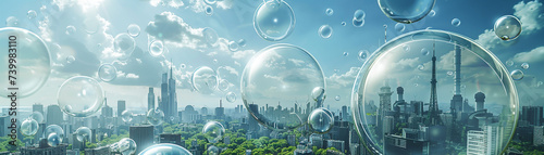 Chemical reactions powering a futuristic city carbon dioxide management