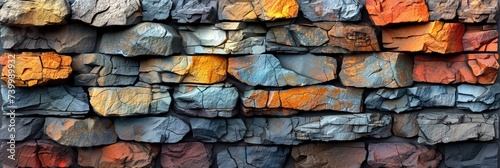 Layered rock strata pattern in earthy tones, Background Image, Background For Banner photo