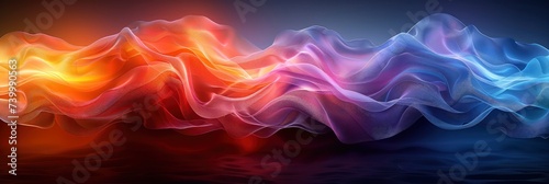 Modern abstract interpretation of wind and air movement, Background Image, Background For Banner