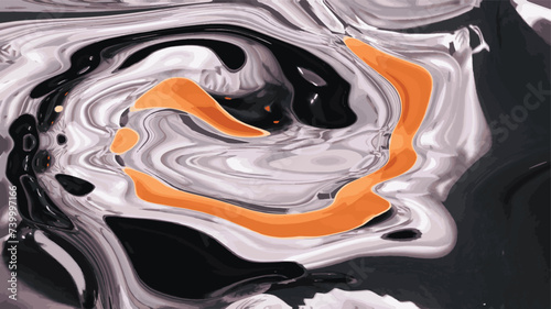 Abstract fluid colorful interference dark liquid wallpaper | Seamless marble texture, abstract liquid background | Modern abstract liquid background color fluid wallpaper | Cool and warm color liquid