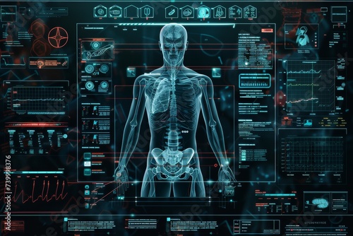 Medical technology concept. EMR. Med tech. photo