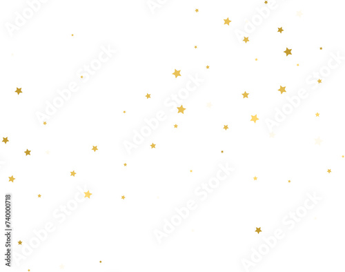 Small golden stars backdrop