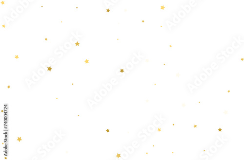 Golden stars background