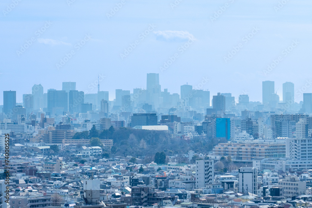 Obraz premium 東京のビル群