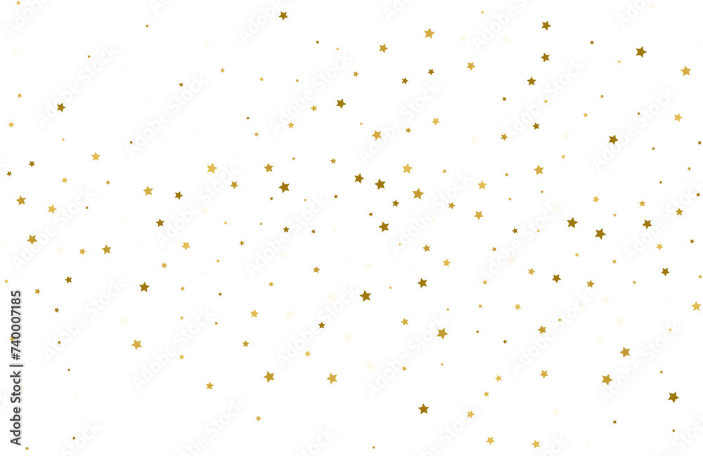 Gold stars background