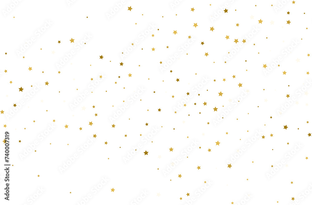 Gold stars background