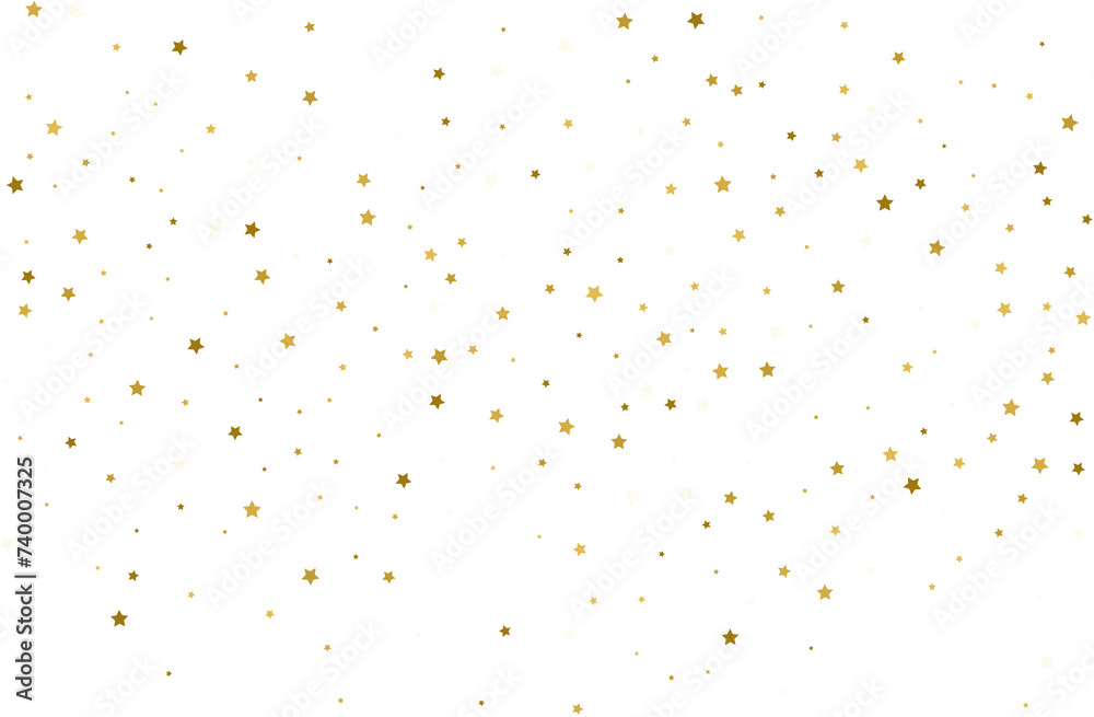 Gold stars background