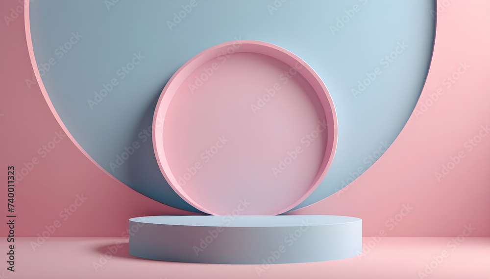cosmetic container podium background cosmetic container podium background