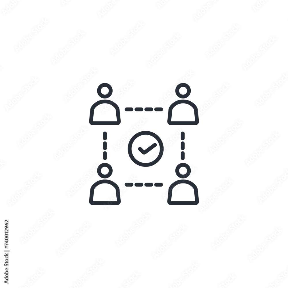 Meet icon. vector.Editable stroke.linear style sign for use web design,logo.Symbol illustration. Meet icon. vector.Editable stroke.linear style sign for use web design,logo.Symbol illustration.