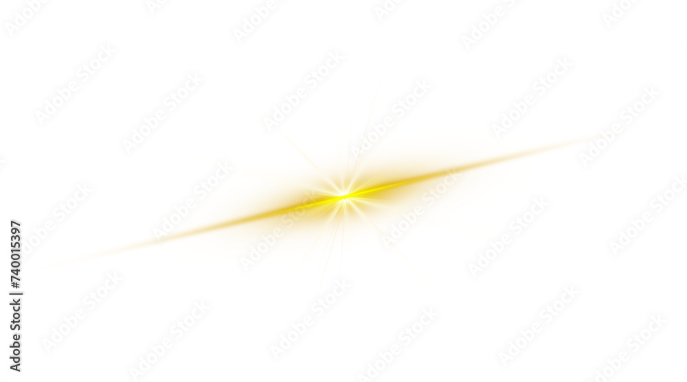 Glowing Gold Lens Flare Glowing Gold Lens Flare