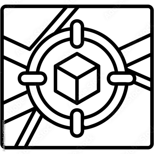 Object Tracking Icon