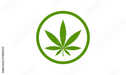 Marijuana Leaf Logo	
