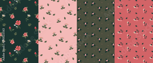 Fotografie FLORAL ALL-OVER PRINTS
