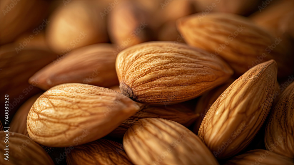 close up of almond nuts macro photo. almond kernels for background or texture
close up of almond nuts macro photo. almond kernels for background or texture