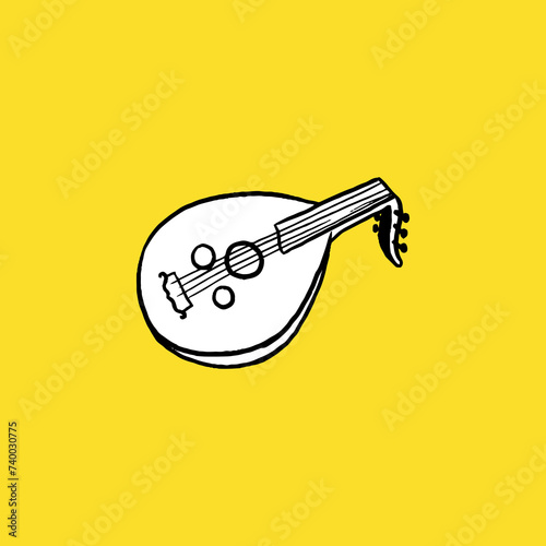 Lute - Oud. Arabic Oriental Music Instrument