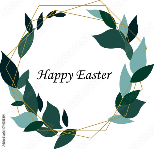 festive vector card for easter
