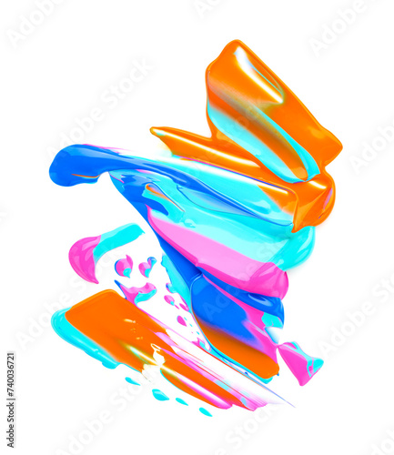 abstract paints stain texture background