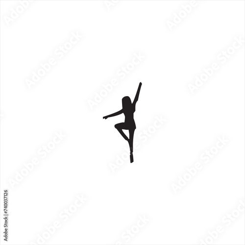 Illustration vector graphic of dance,dance icon