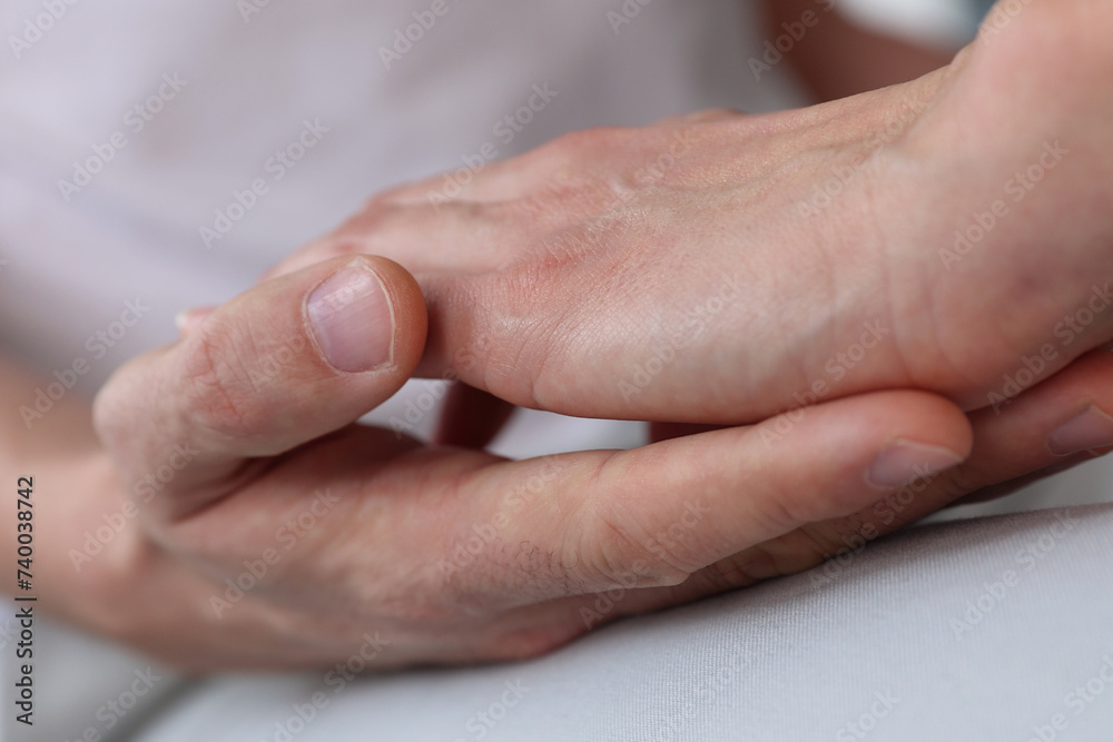 Reiki energy healing. Man and woman Holding hands close up. Couple Yoga and Meditation concept Reiki energy healing. Man and woman Holding hands close up. Couple Yoga and Meditation concept