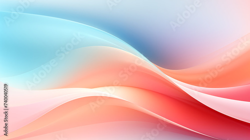 peach blue silk background, abstract rainbow gradient background