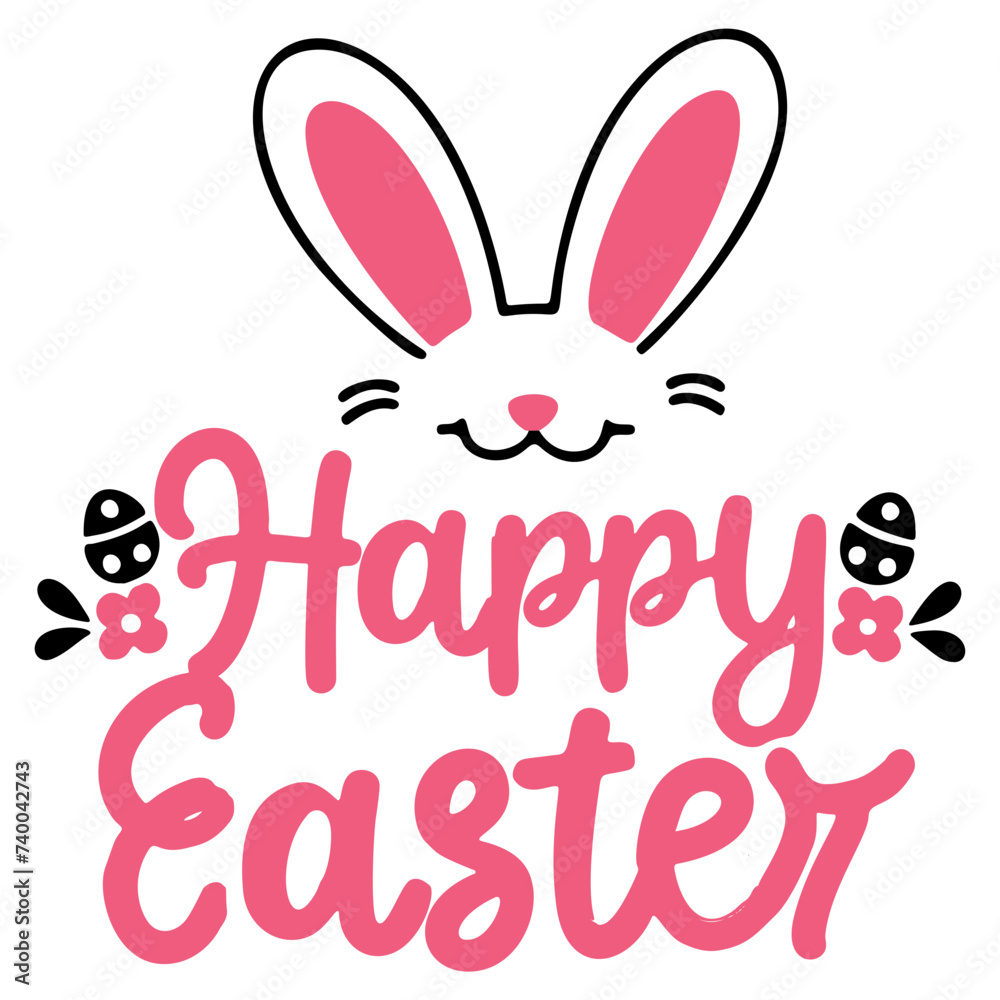 Happy Easter background, card, poster. Vector Happy Easter background, card, poster. Vector