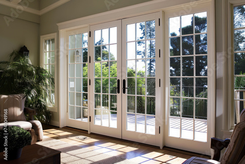 French Doors for Patio, Interior View photo