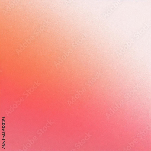 Pink grainy gradient background light orange red white noise texture banner header cover poster backdrop design